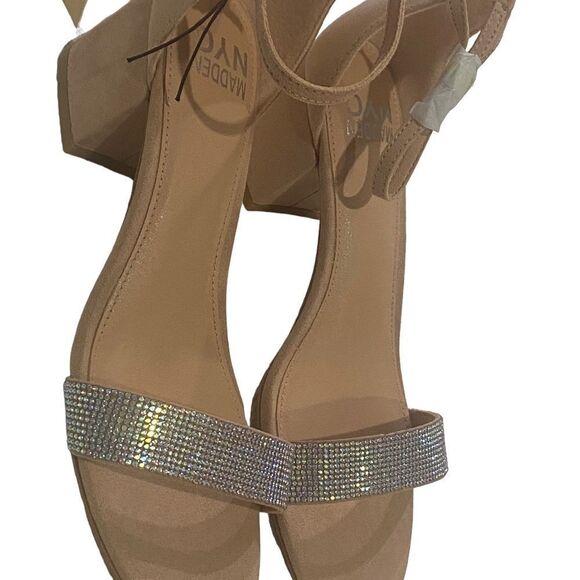 Madden NYC Women’s Blush 2”Block Heel Comfort Foam Insole Buckle Sandal NIB - Picture 11 of 13
